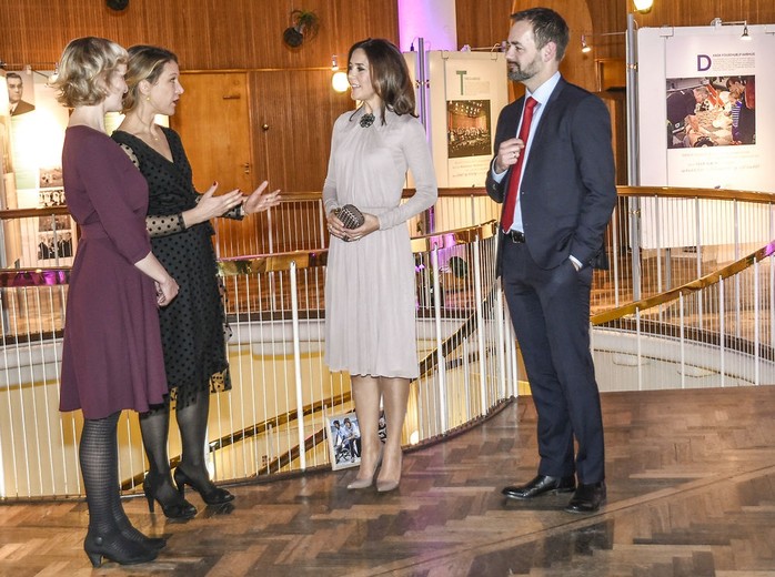 Kronprinsesse Mary forestår åbningen af Frivillighovedstadsåret Åbning af frivilligåret i Rådhuset- Kronprinsesse Mary åbner udstillingen