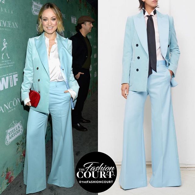 Olivia Wilde in Bella Freud at Women In Film s 2018 Female Oscar