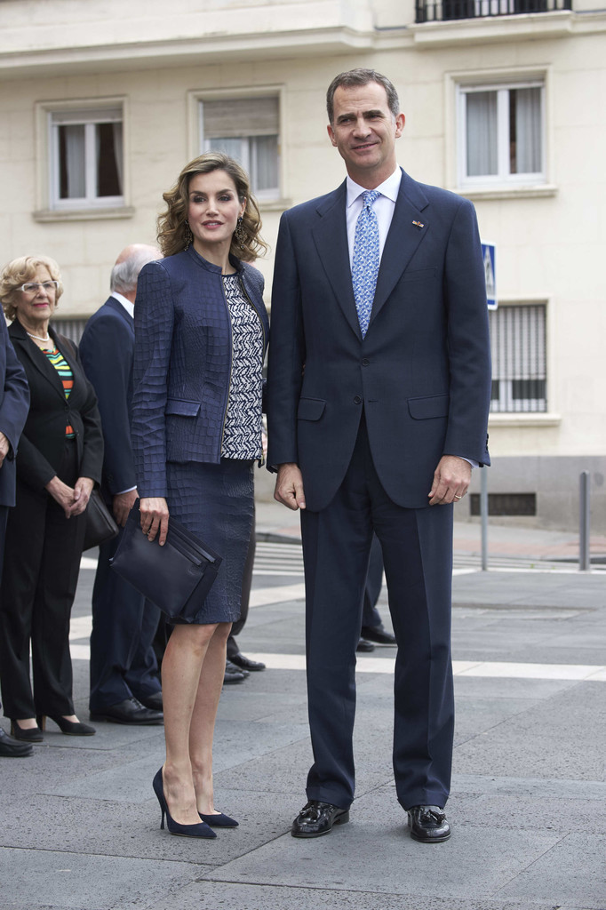 The King & Queen of Spain and Princess Beatrix attend the “El Bosco ...