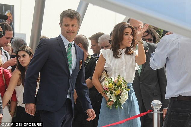 The Danish Royal Family attended the opening of the Danish Pavilion in ...
