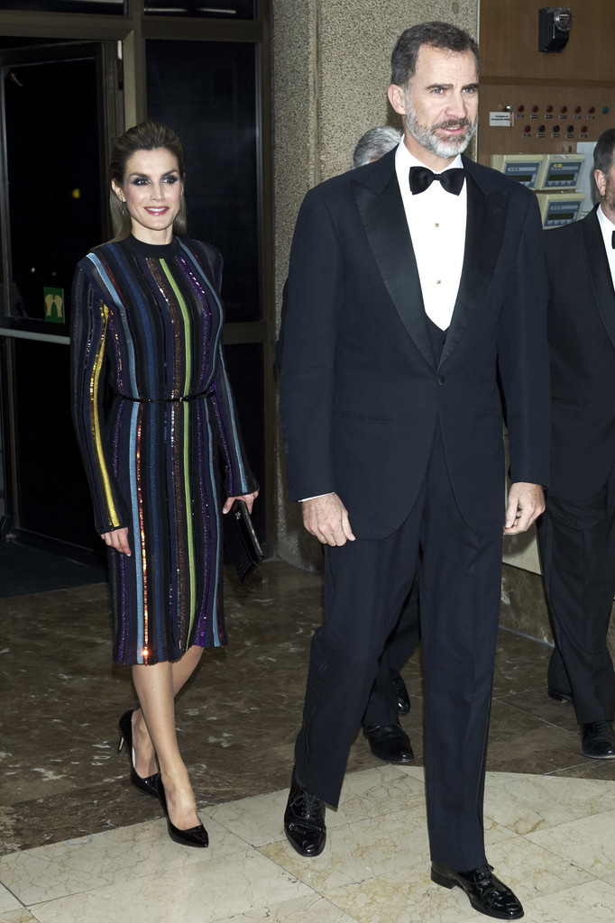 King Felipe and Queen Letizia attended a dinner in honour of ‘Mariano ...