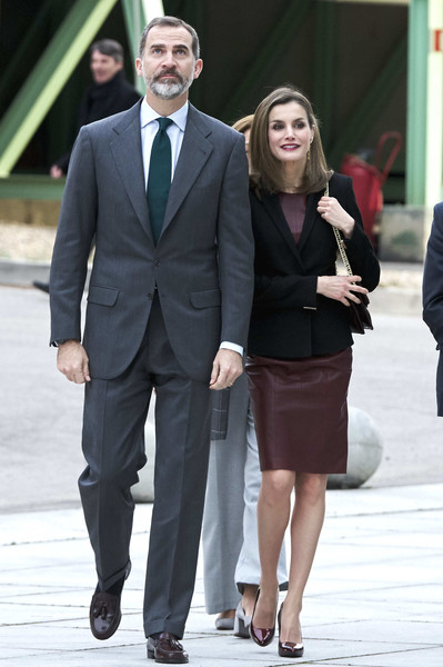 King Felipe and Queen Letizia visited CNIC (National Center for ...