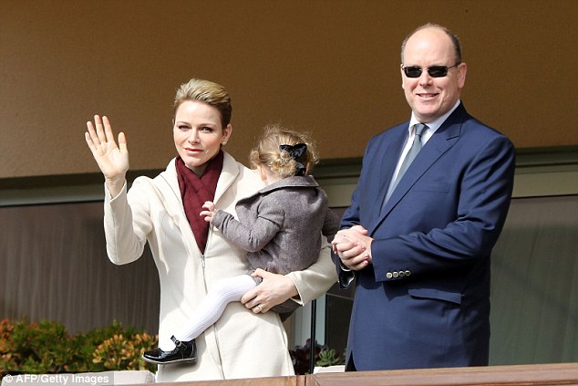 Prince Albert and Princess Charlene, Princess Gabriella attended the ...