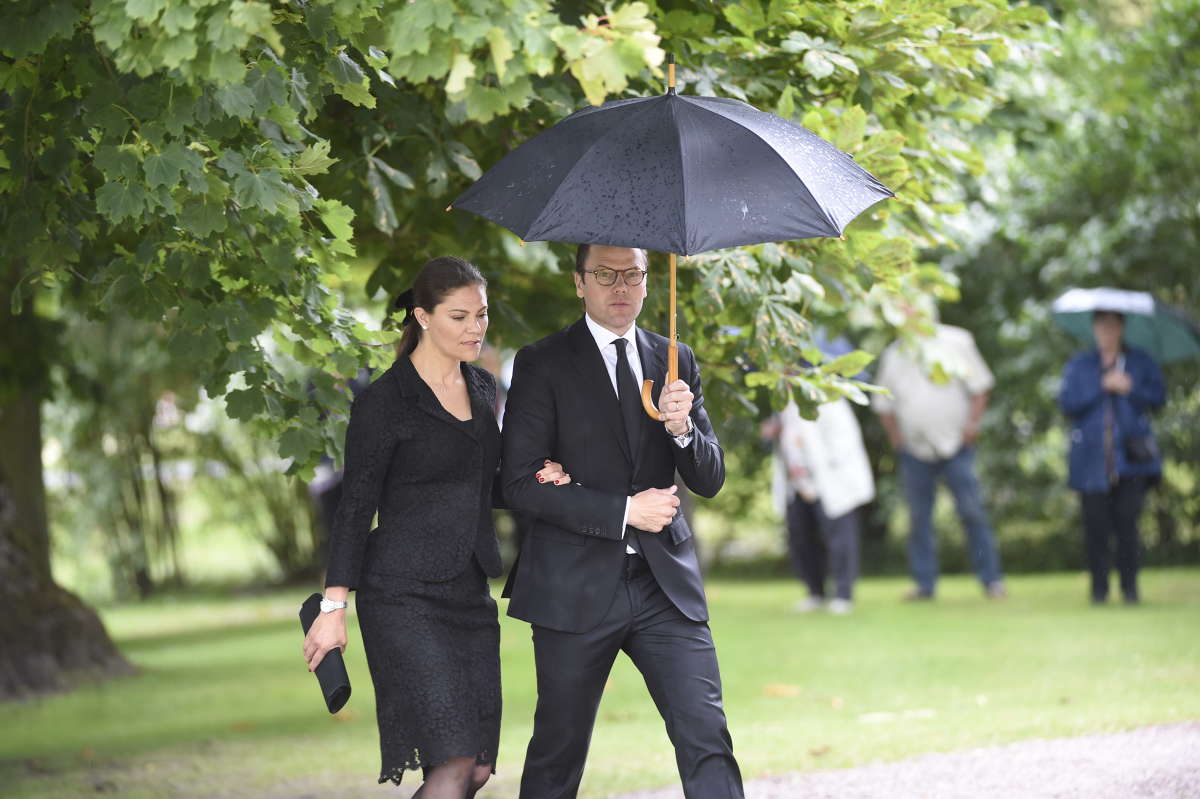 The Swedish Royal Family attended the funeral of Countess Alice Trolle ...