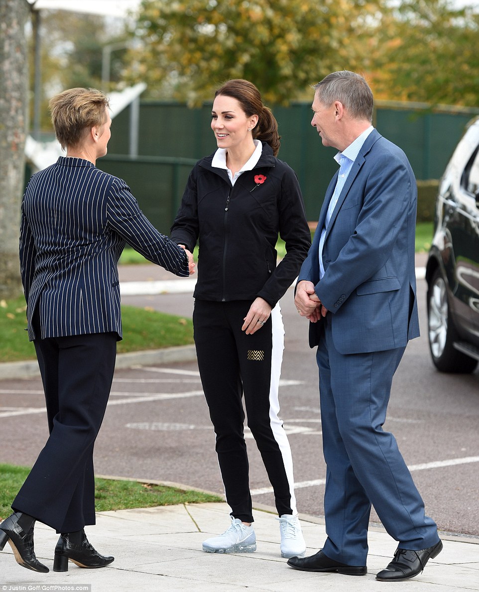 The Duchess of Cambridge Visits The Lawn Tennis Association – The Real ...