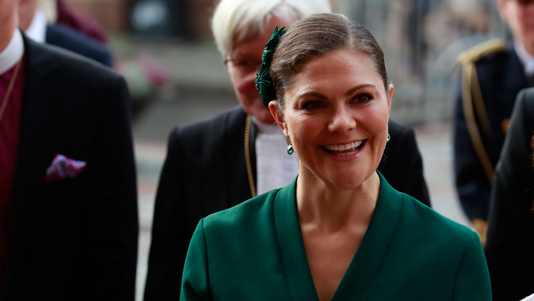 Crown Princess Victoria attended the opening of the General Synod at ...