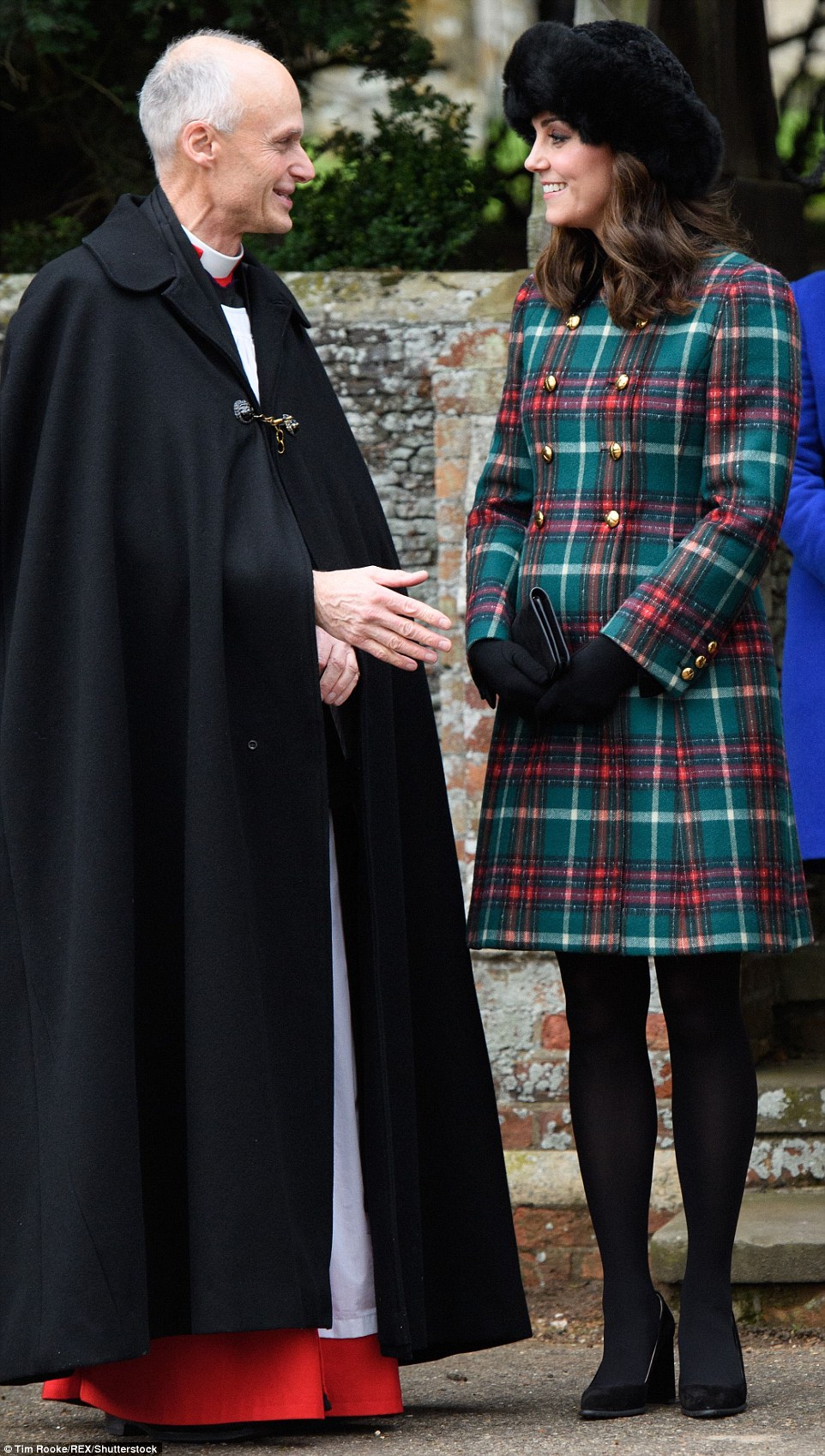 The British Royal Family attended the Christmas Day church service at ...