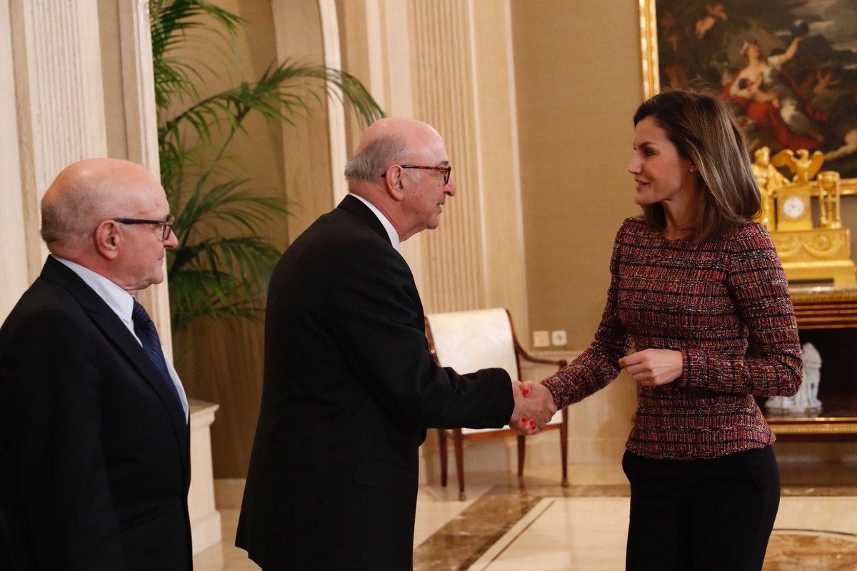 Queen Letizia Attends Audiences at Zarzuela Palace – The Real My Royals