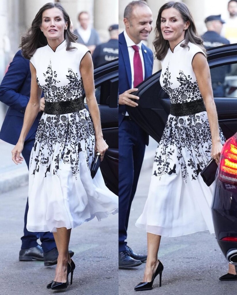 Queen Letizia of Spain chaired the inauguration ceremony of the elected ...