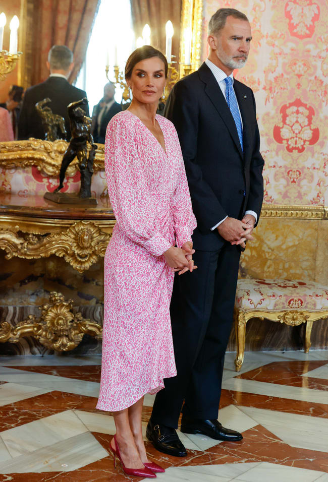 Spanish King and Queen held a lunch in connection with 2022 Miguel