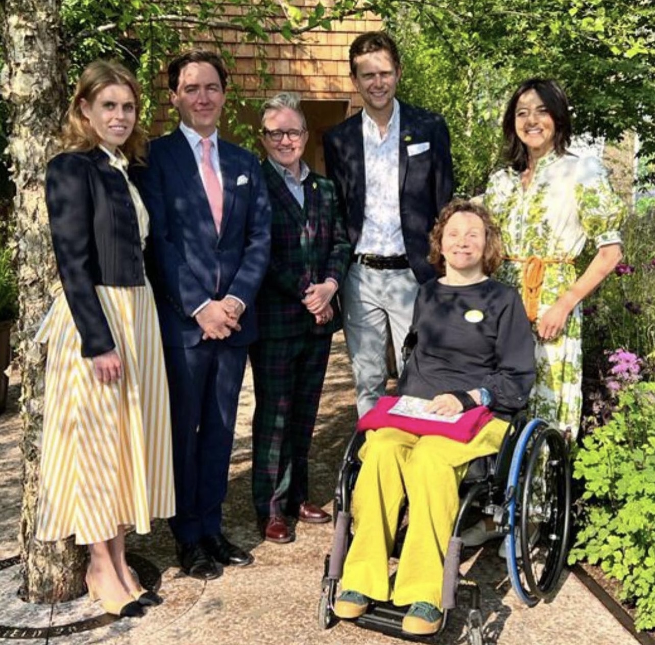 Princess Beatrice and Edo visited the Chelsea Flower Show The