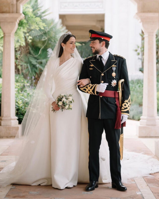The Royal Hashemite Court has released the first official wedding ...