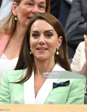 The Princess of Wales attends day two of the Wimbledon Tennis ...