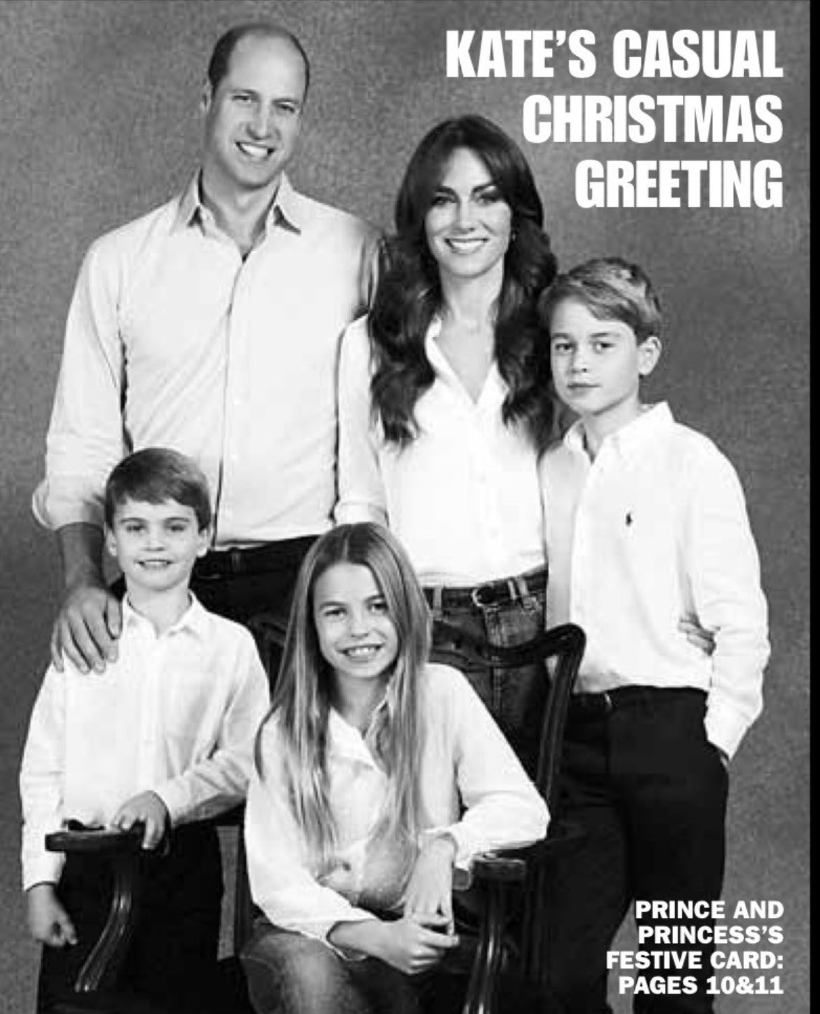 The Prince and Princess of Wales’ 2023 Christmas Card! The Real My Royals