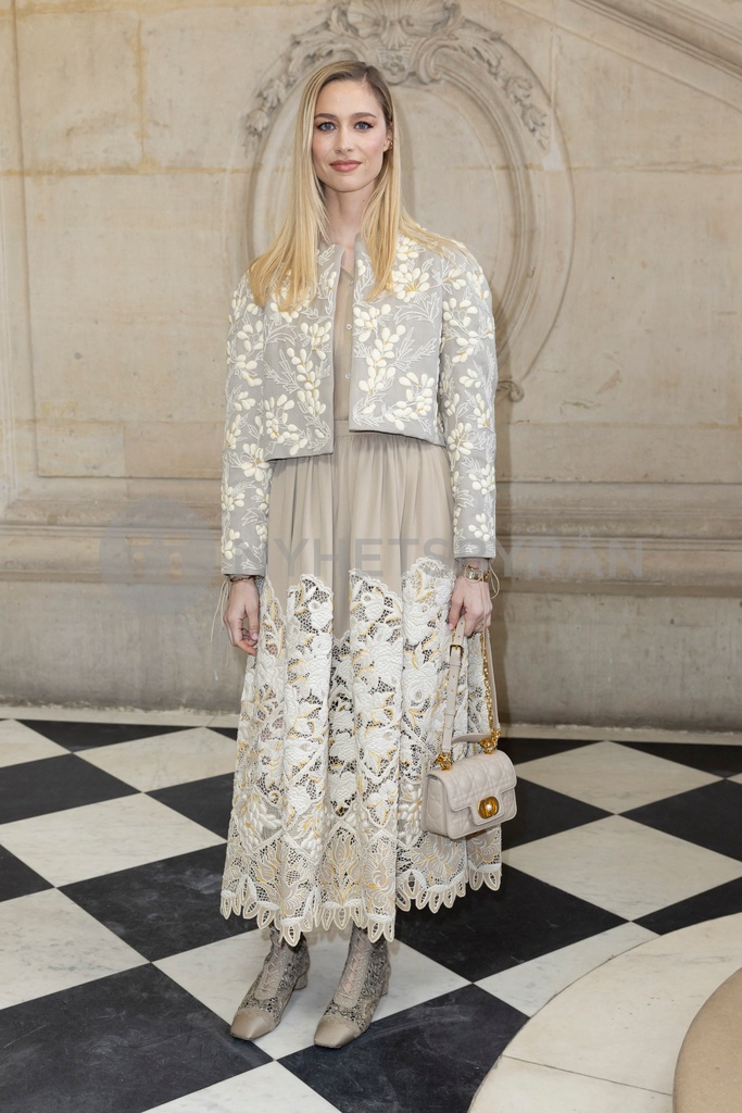 Beatrice borromeo attended the Christian Dior Haute Couture Spring