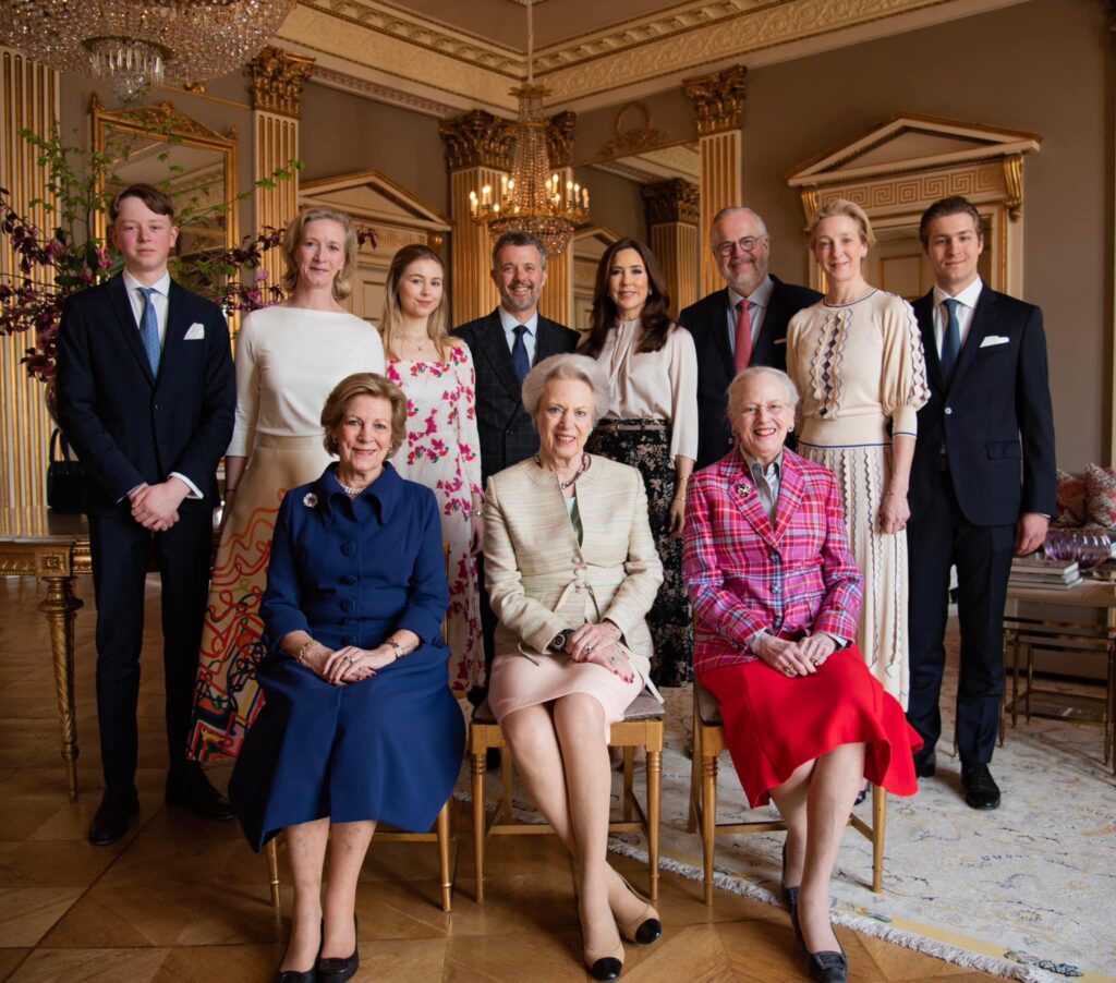 The Danish Royal Family Attended Princess Benedikte’s Birthday Luch At 